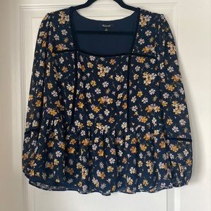 Madewell floral top